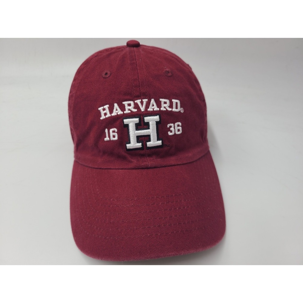 Harvard University Crimson Bay State Apparel Strapback Adjustable Hat Cap NCAA